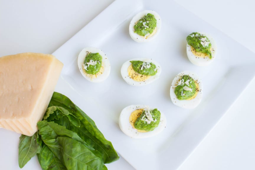 Parmesan Pesto Over Eggs Krolls Korner