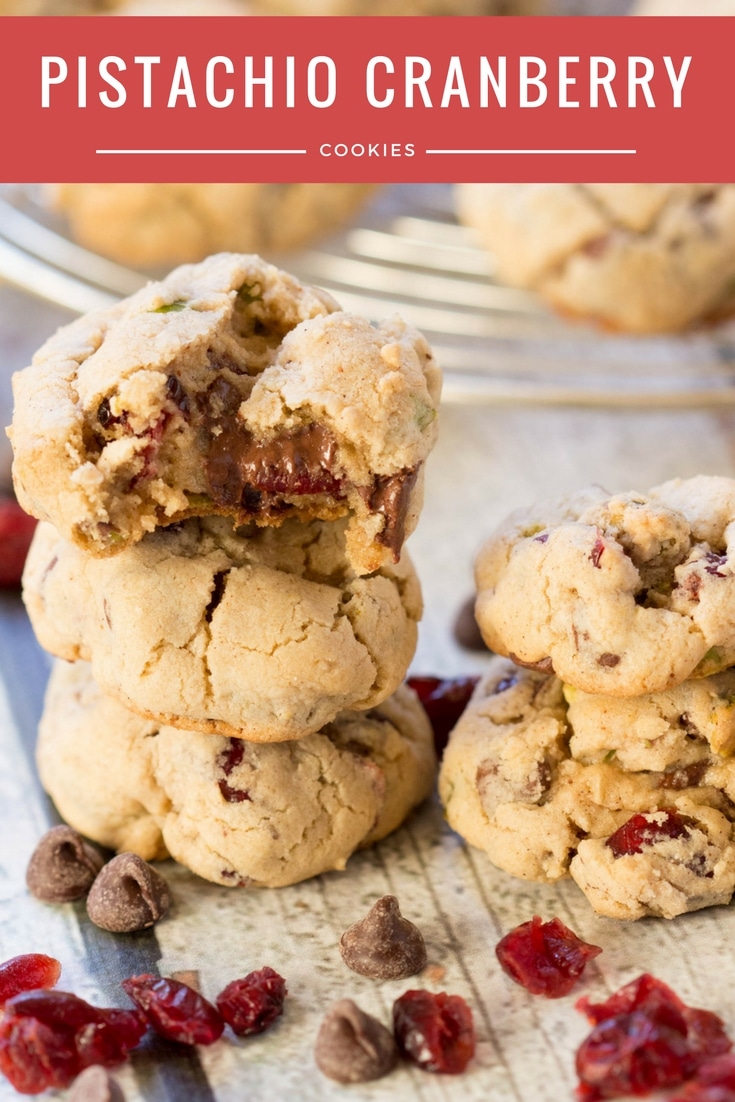 Need a Thanksgiving cookie for your holiday gathering? I think you've found a winner with these pistachio cranberry cookies! |krollskorner.com
