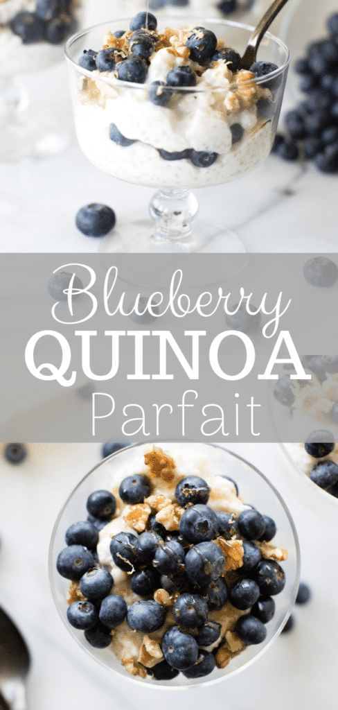 Blueberry Quinoa Parfait Vegetarian Gluten Free Kroll S Korner