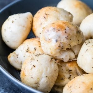 Have you ever had a garlic herb cheese bomb? Add it to your list of appetizers to make! |krollskorner.com