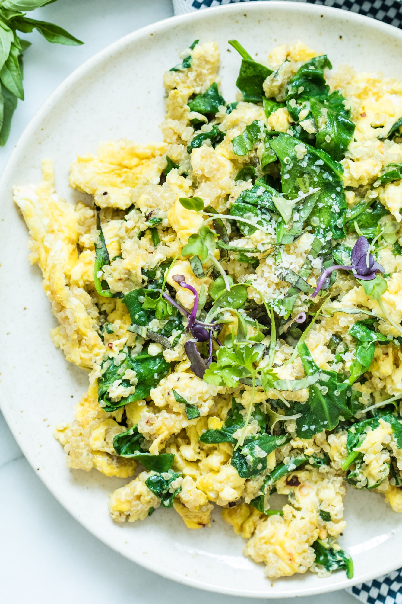 Protein Egg and Quinoa Salad Jars - Skinnytaste