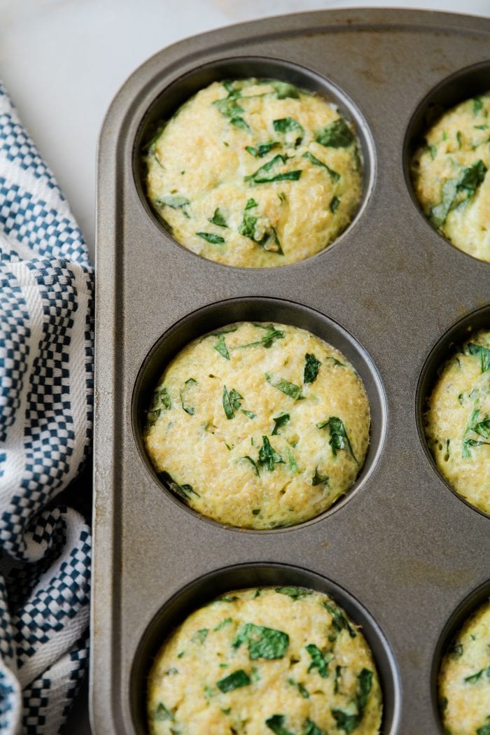 Quinoa Egg Breakfast Muffins High in protein! Kroll's Korner
