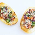 1 cup of Spaghetti Squash only has ~42 calories! Try out this colorful Spring time meal packed with nutrients! Krollskorner.com