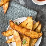 Perfectly seasoned & crispy on the outsides! The best spicy homemade potato wedges you'll ever make! Kroll's Korner