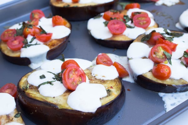 Eggplant Caprese Sliders - krollskorner.com