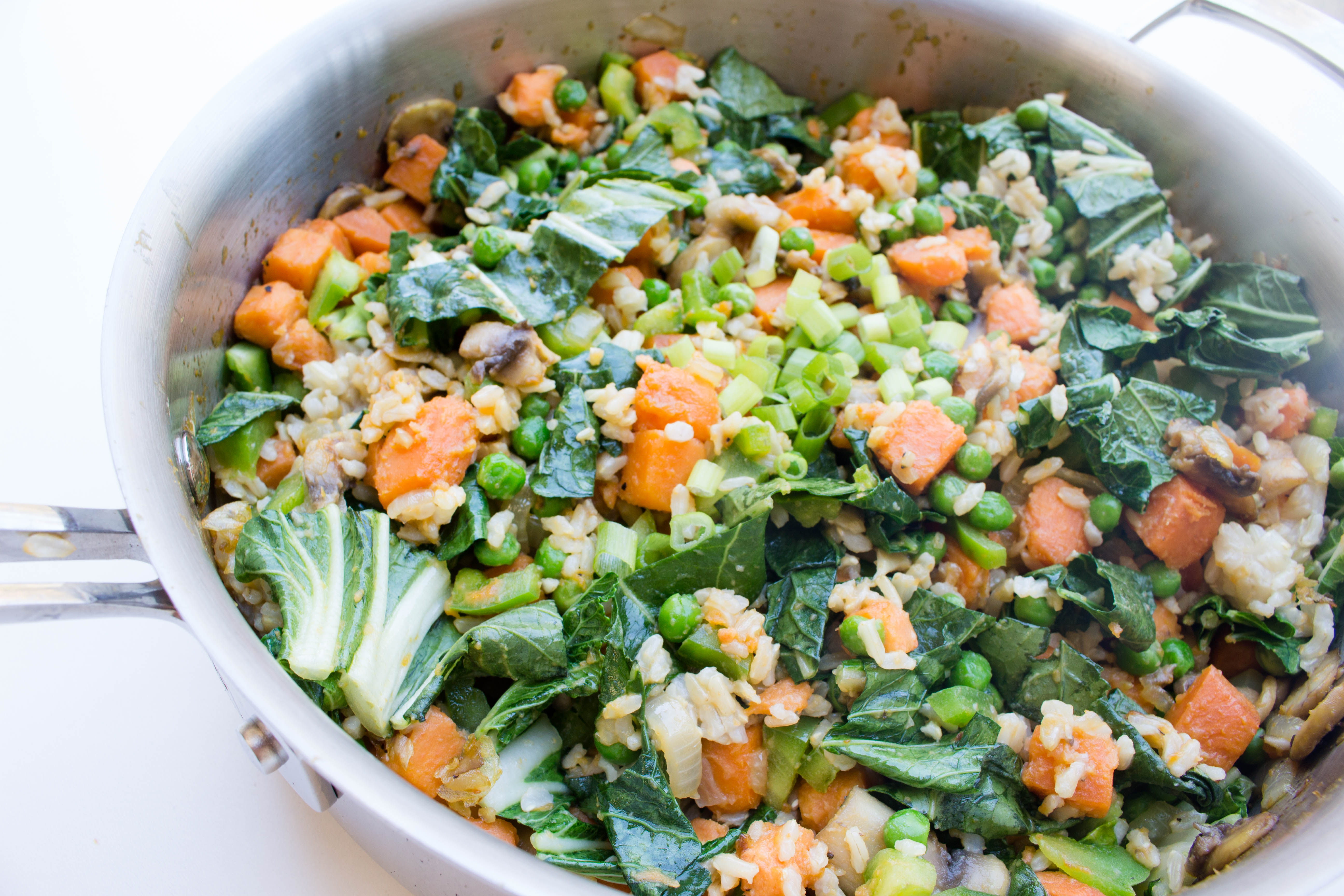Sweet Potato Stir Fry - try something different this week and make this nutrient packed recipe! Krollskorner.com