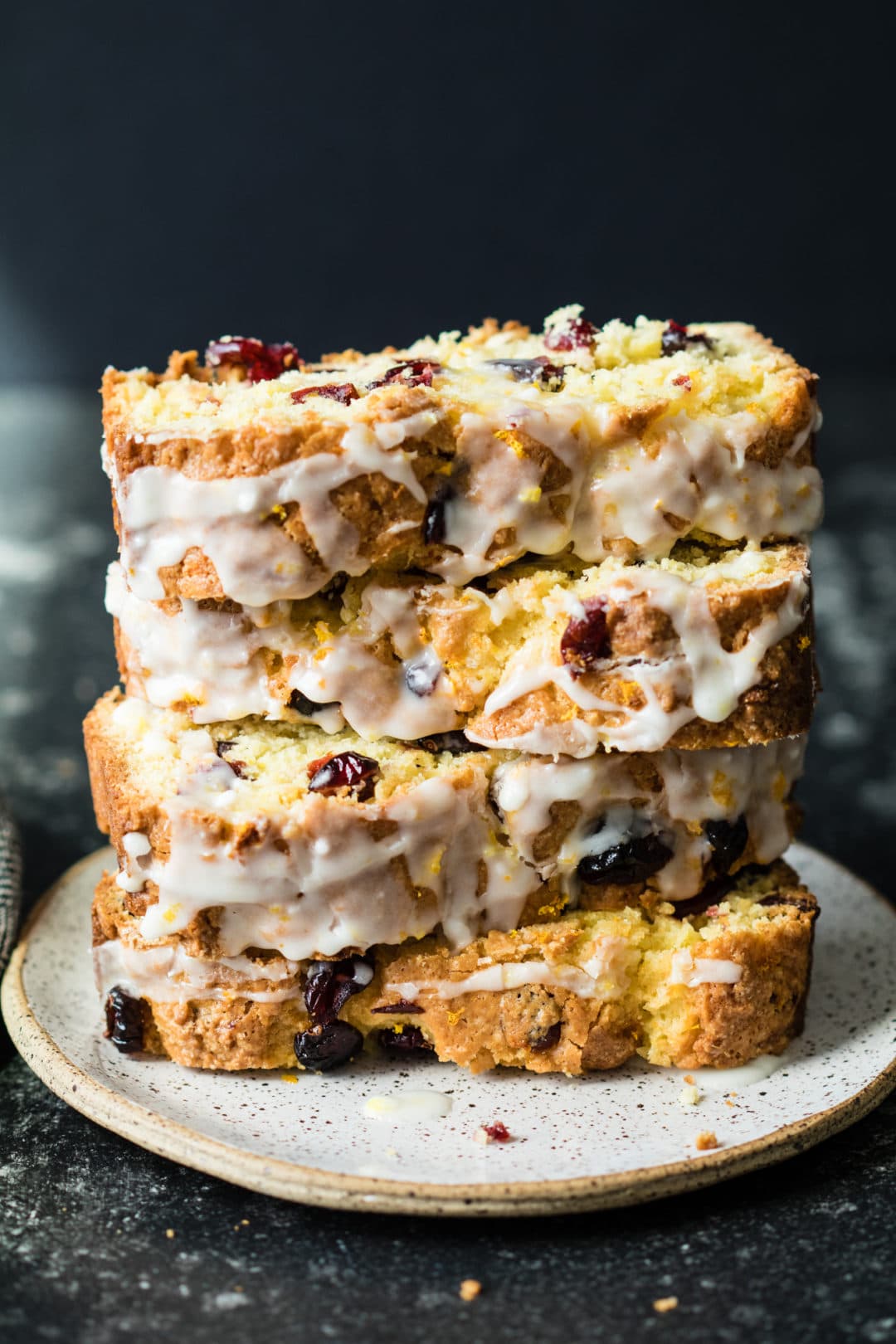 Cranberry Orange Breakfast Bread - Slow Weekend Morning Treat!