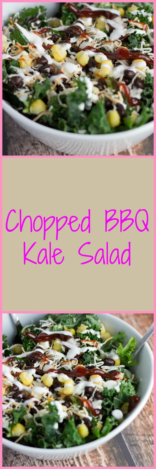 Chopped BBQ Kale Salad • Kroll's Korner