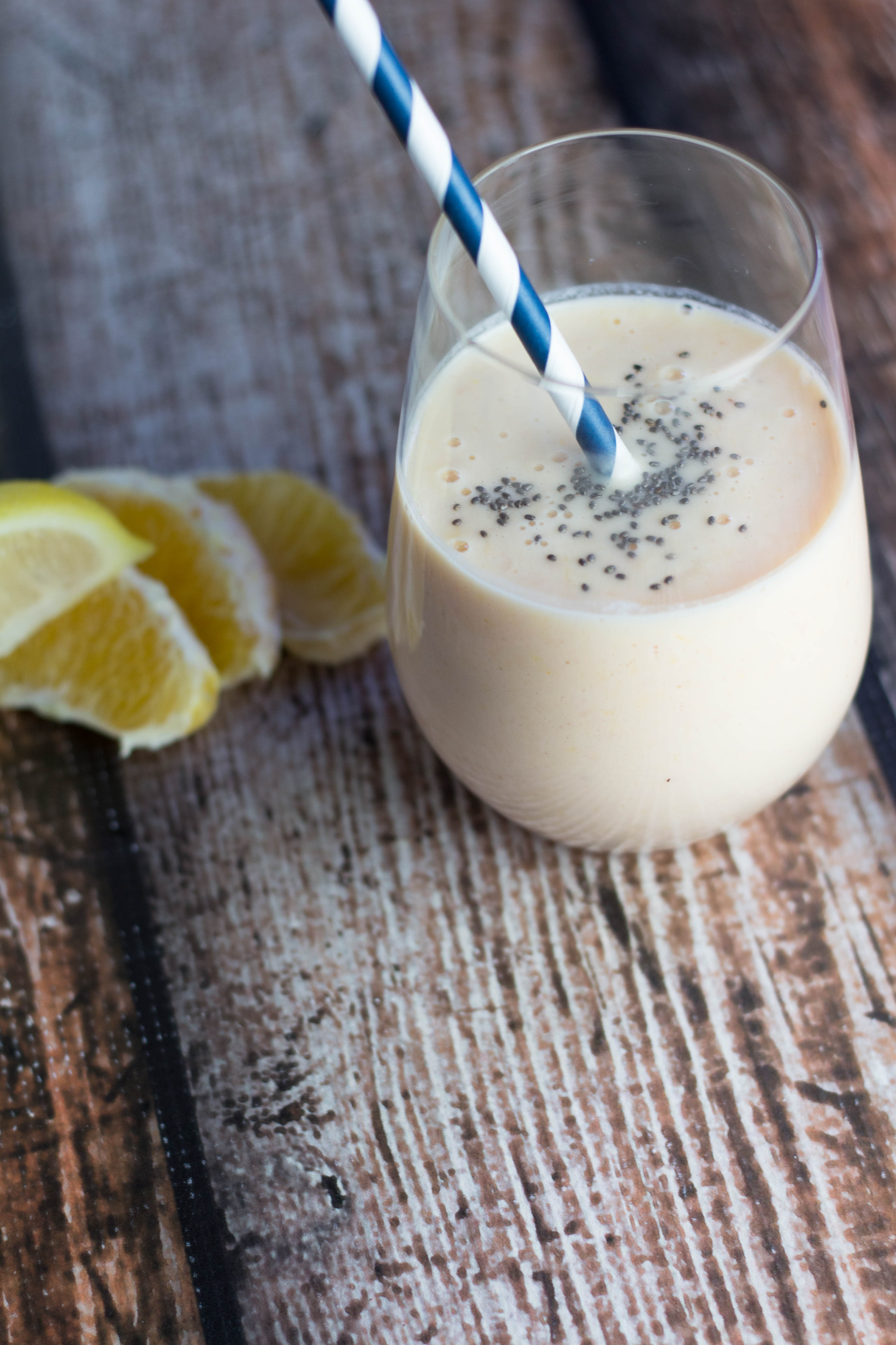 Citrus Protein Smoothie | Krollskorner.com