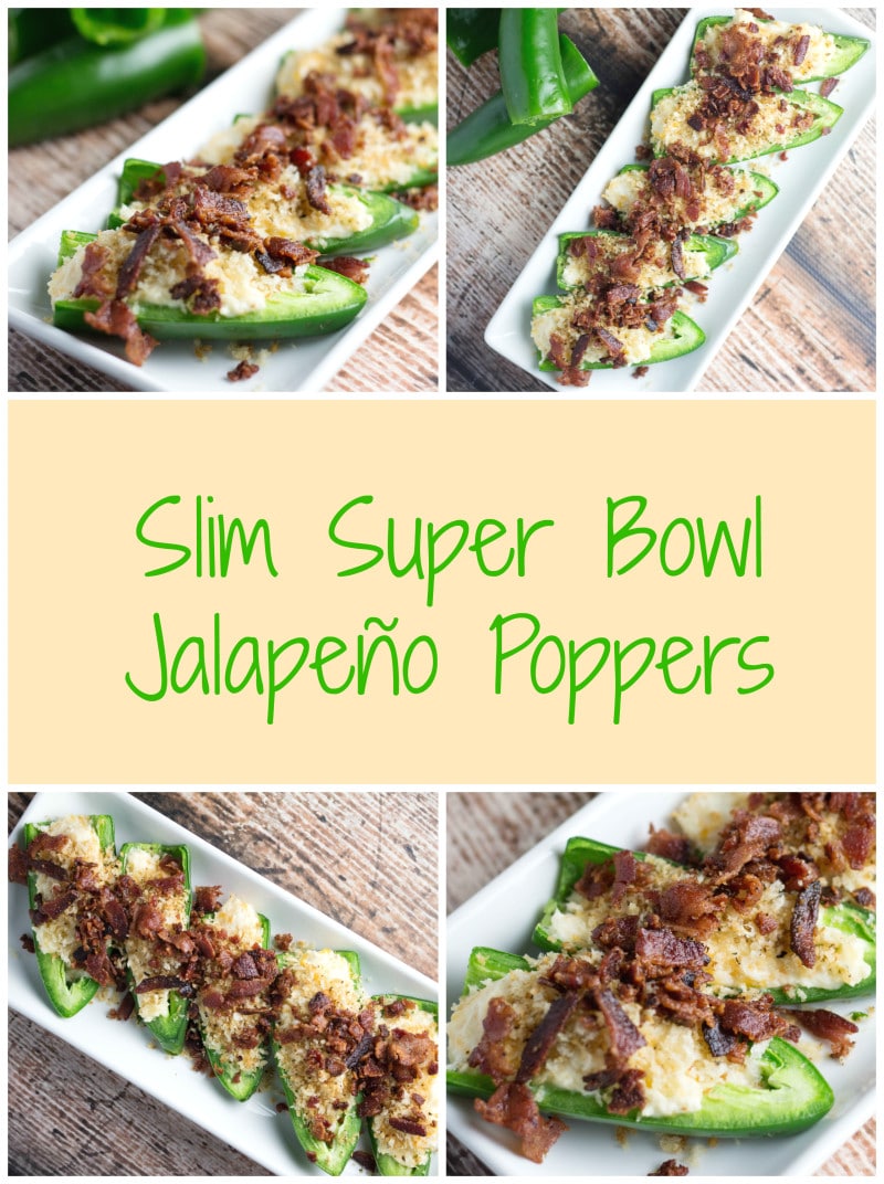 Last minute Super Bowl recipe idea! This pickled jalapeño popper