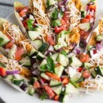 Happy National Nutrition Month! Savor the Flavor of Eating Right with my Endive Bites w/ Mediterranean Inspired Dips!