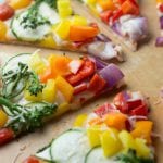 Savor the Flavor of Eating Right with this rainbow pizza! #NNM2016
