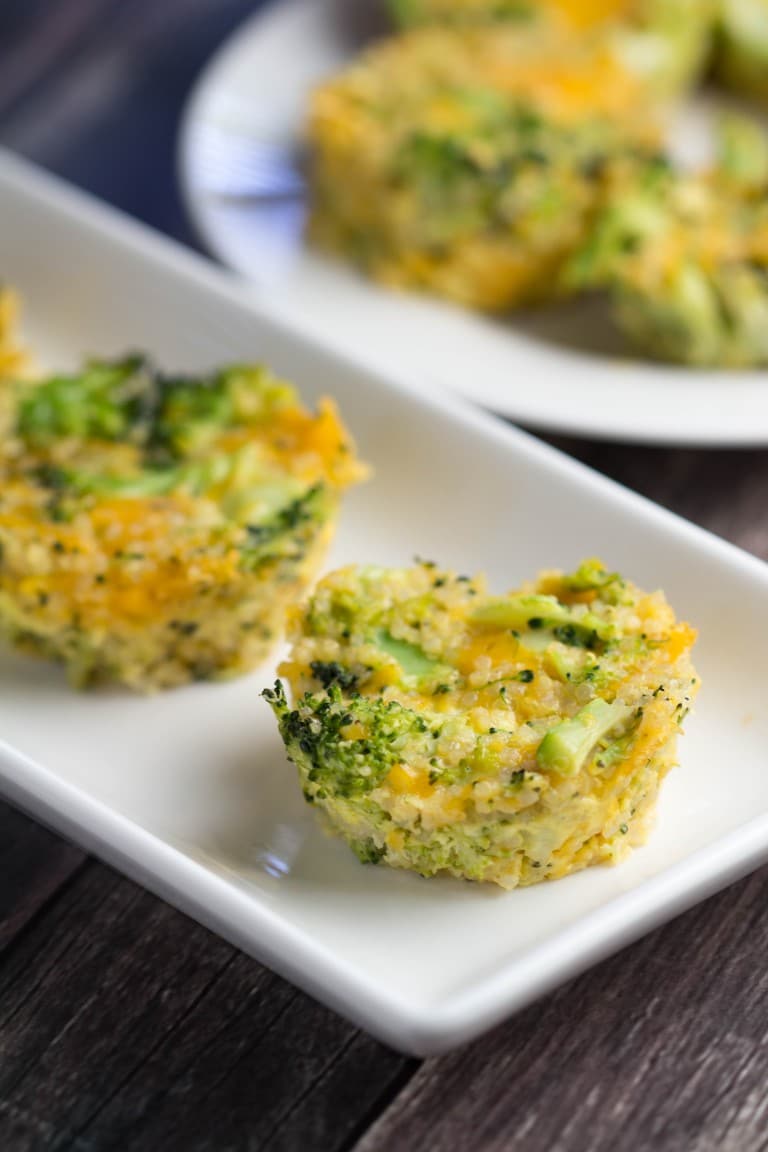 Cheesy Quinoa Broccoli Bites + Natural Baby Food Book Review - Krolls ...