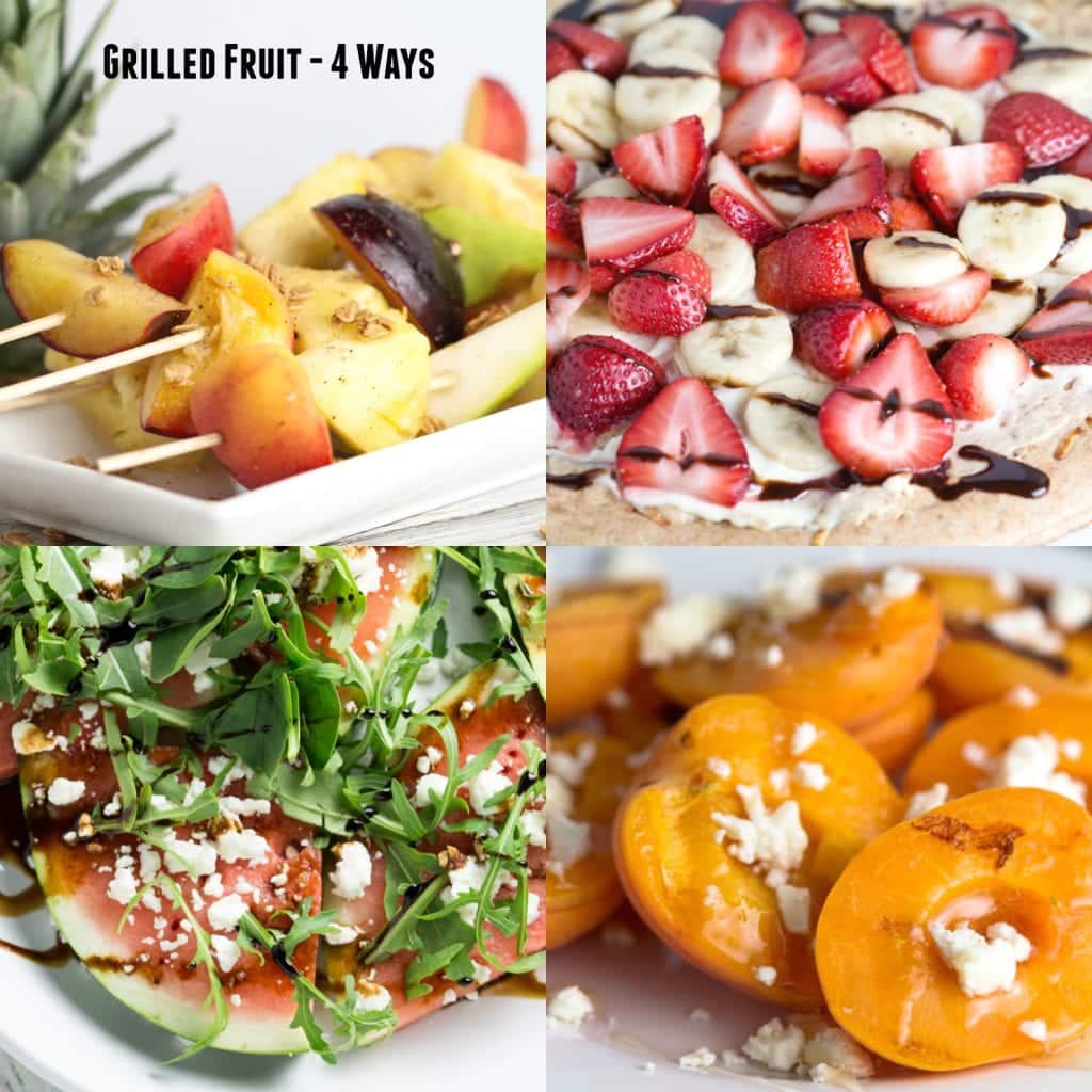 Grilled Fruit - 4 Ways! |Krollskorner.com 