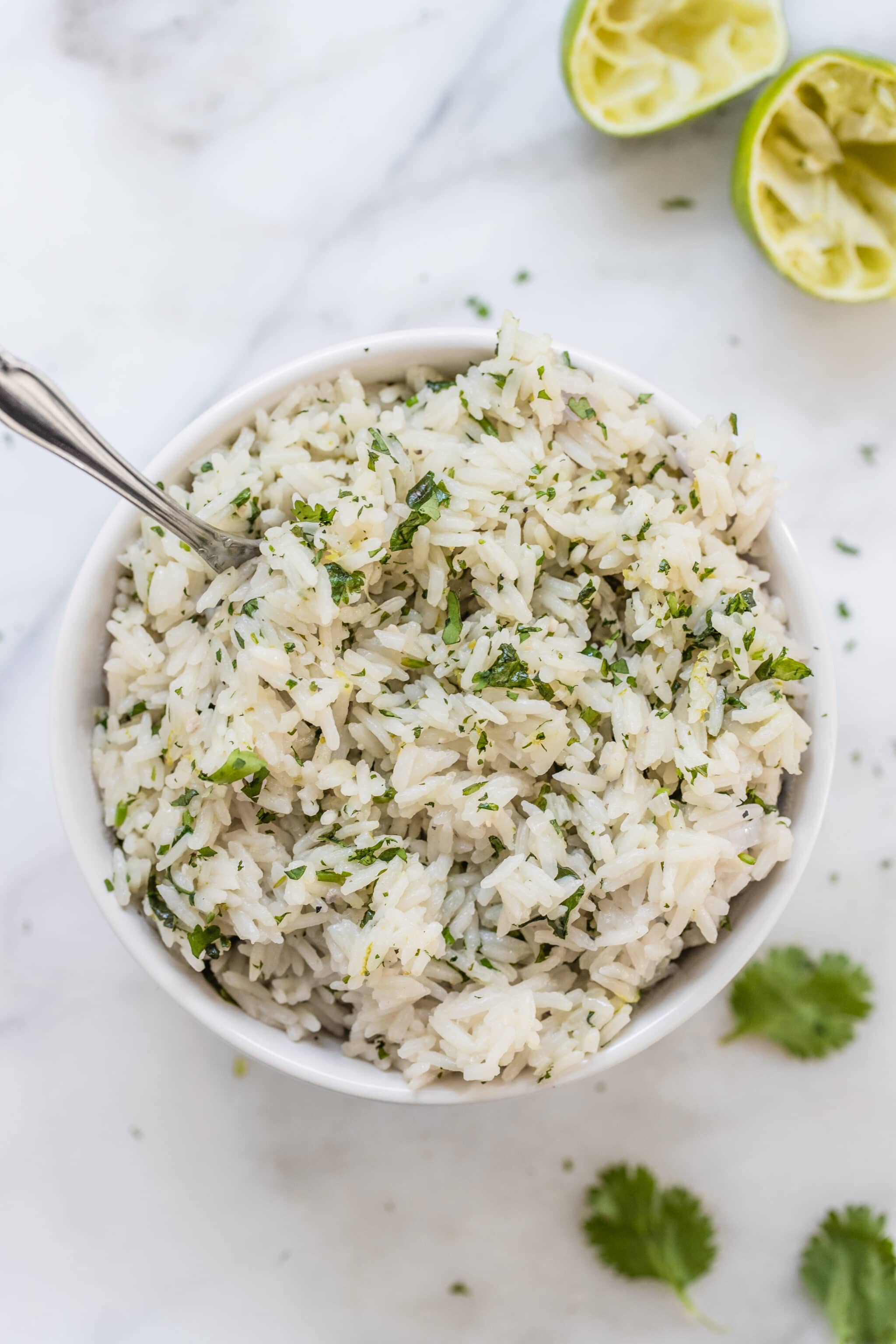 Better than Chipotle Cilantro Lime Rice