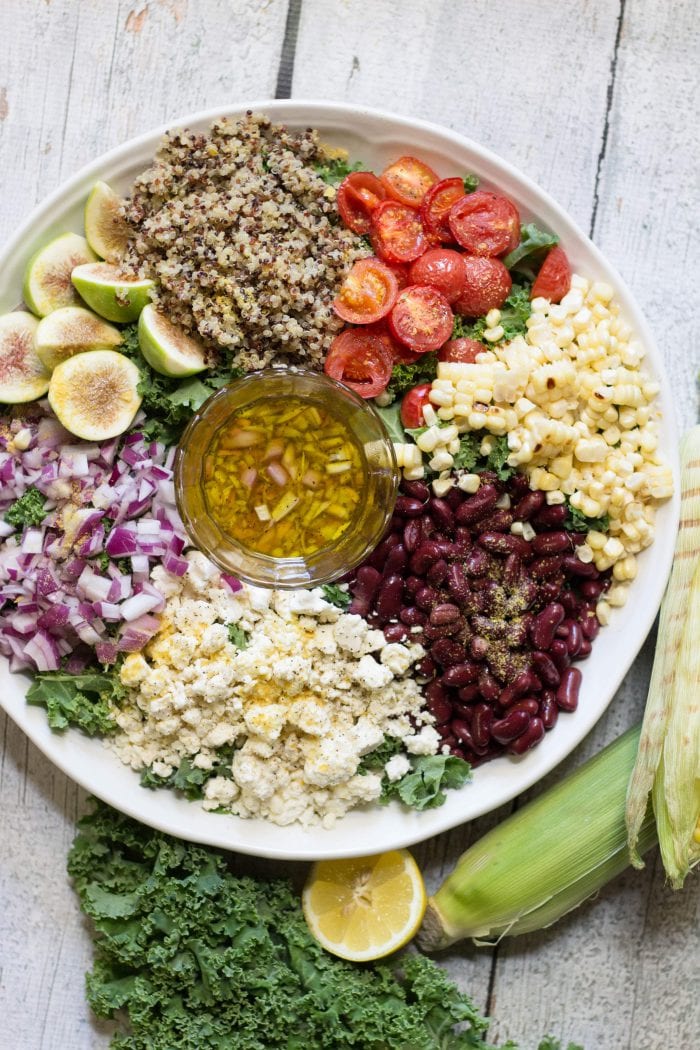 Heart Healthy Grilled Corn Salad {Whole Foods Market} • Kroll's Korner