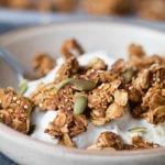 Pumpkin Season Is BACK! It is easy and fun to make homemade granola and you get to control the added sugars too! |Krollskorner.com