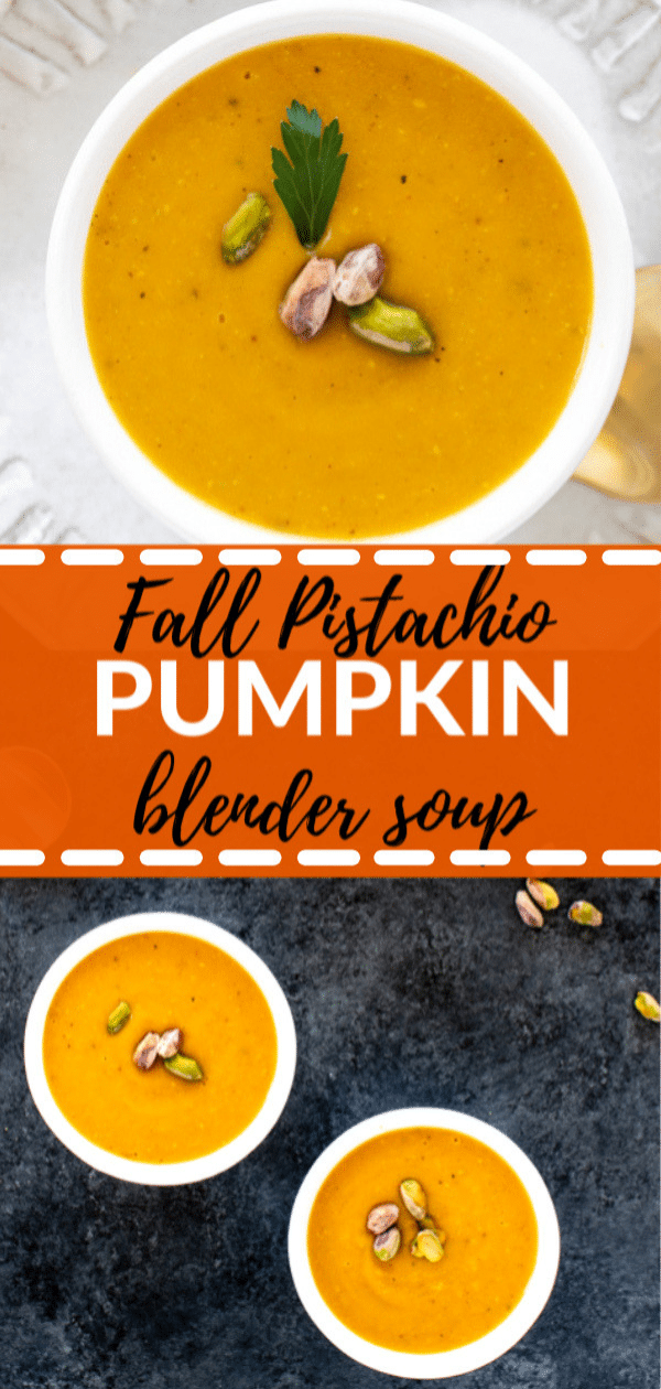 Fall Pistachio Blender Pumpkin Soup Kroll's Korner