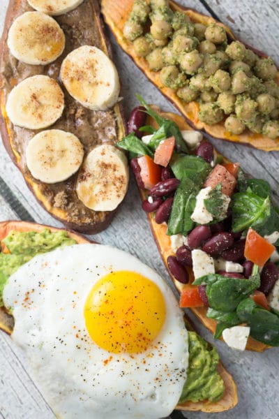 New-ish trend: slices of sweet potato instead of sliced bread. I'm game! These are just 4 ways to enjoy Sweet potato toast...the opportunities are endless! Krollskorner.com