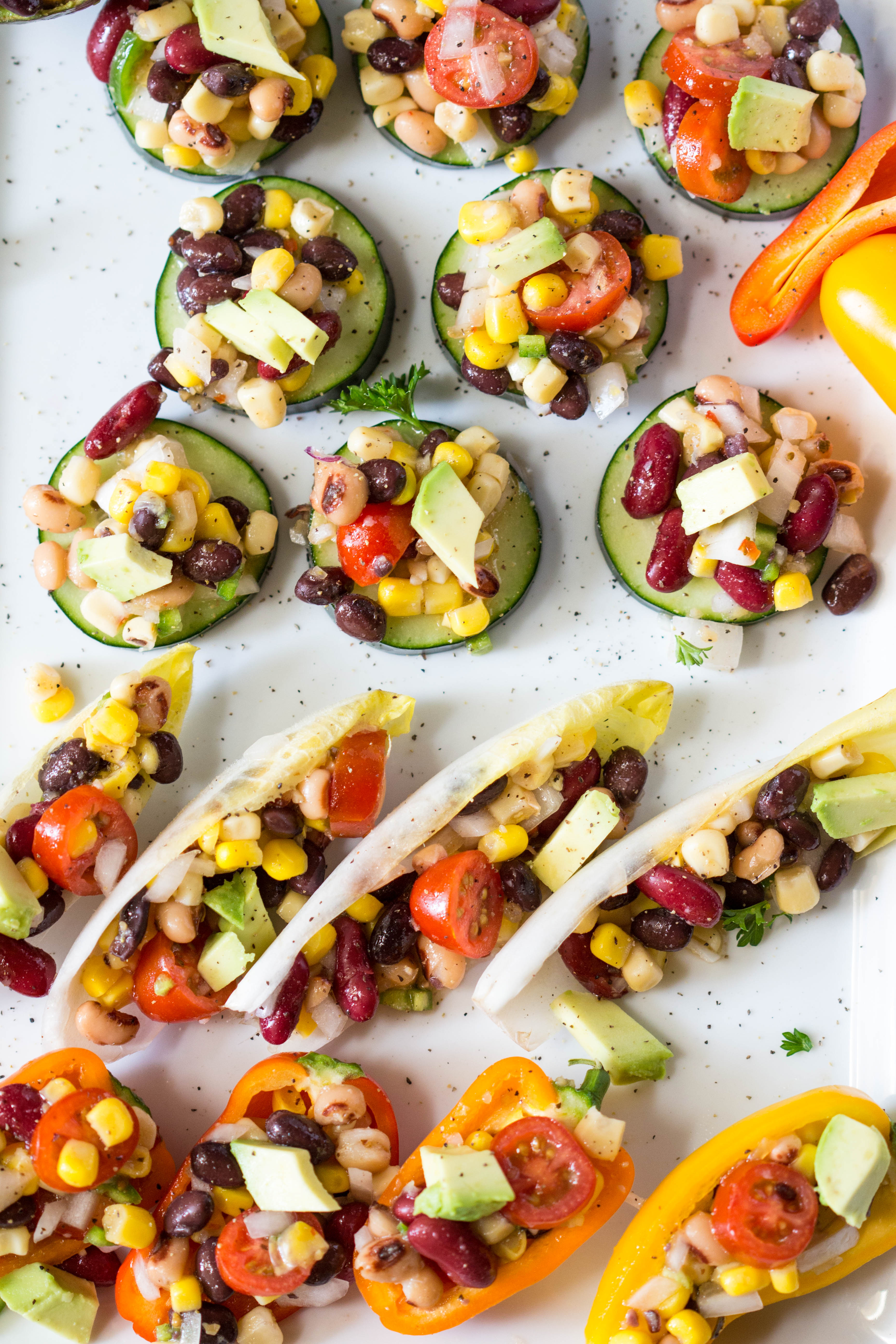 Vegetarian 3 Bean Dip is a MUST for your #LaborDay festivities! |Krollskorner.com