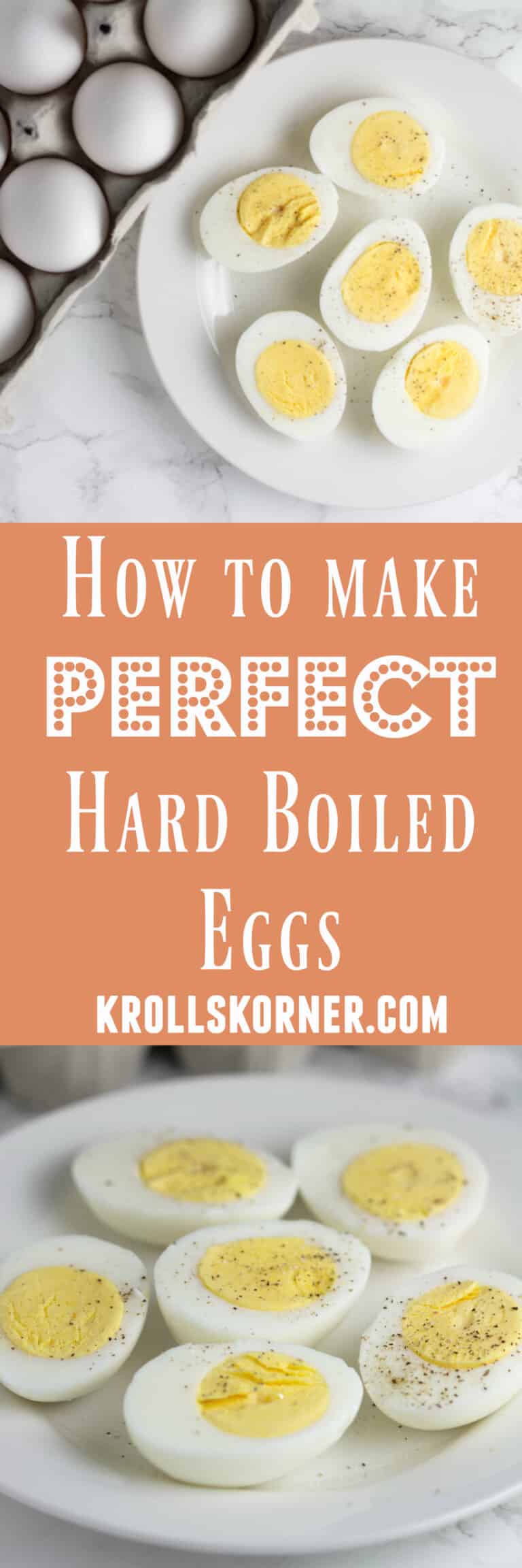 Best Way To Make Hard Boiled Eggs • Kroll's Korner