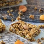 Easy, to-go breakfast bars are a must this time of year. These bars are high in protein and in fiber so they are a perfect way to kick start your day for sustained energy! Krollskorner.com