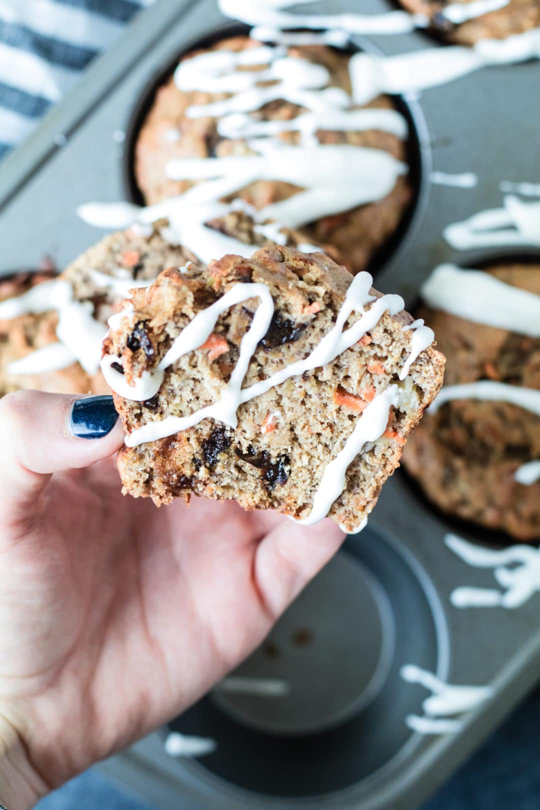 Plum Perfect Breakfast Muffins || Krollskorner.com