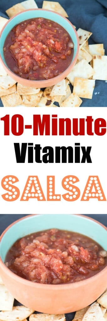 Easiest Blender Vitamix Salsa