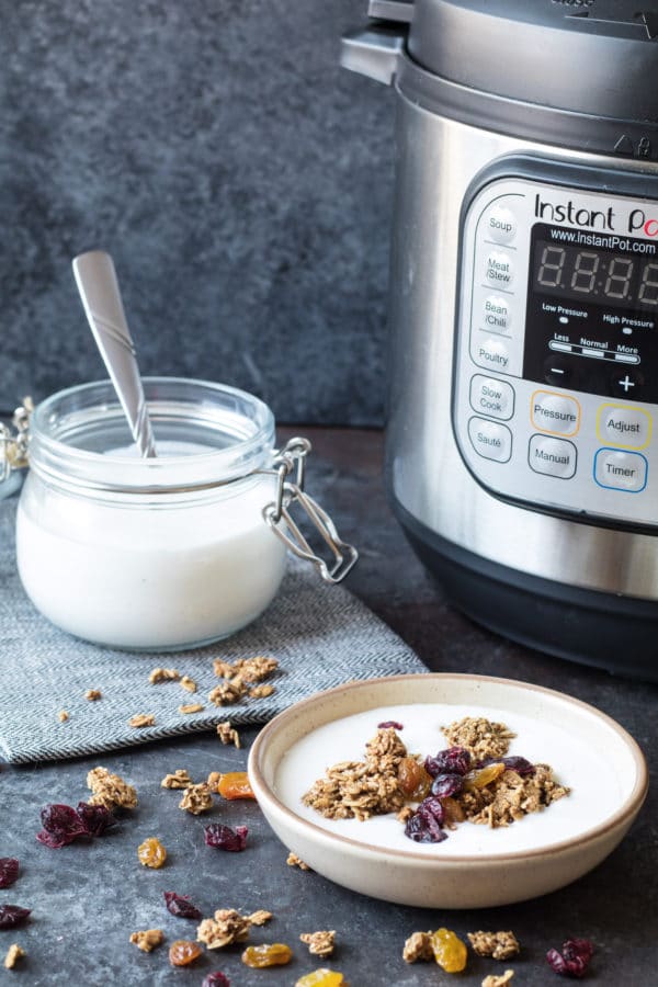 Vanilla Instant Pot Yogurt Recipe (So Easy!) - Kroll's Korner