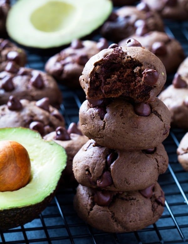Celebrate American Heart Month with these Avocado Chocolate Cookies with Mission Produce Avocados! #CheckMeOut