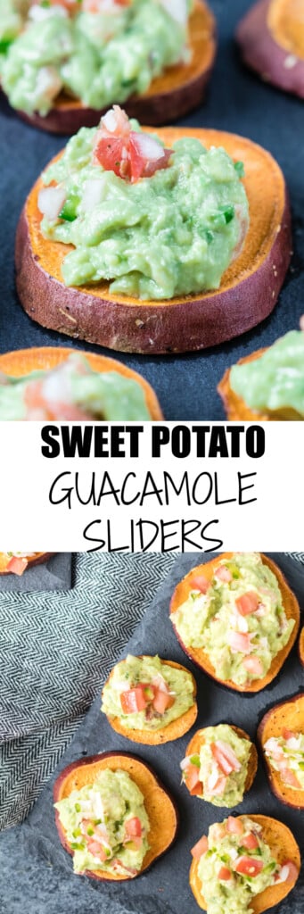 Sweet Potatoes with Guacamole - easy, healthy AND tasty, what more could you ask for!? krollskorner.com