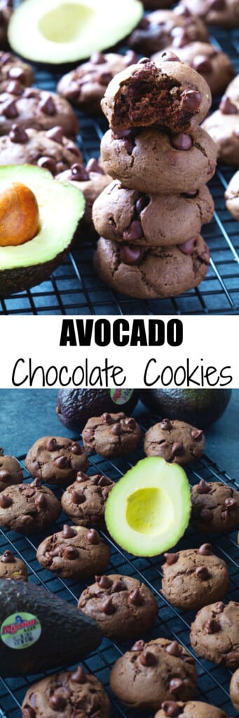 Celebrate American Heart Month with these Avocado Chocolate Cookies with Mission Produce Avocados! #CheckMeOut