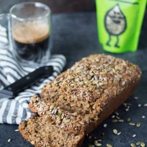 Have you made a Sprouted Seed Bread before?! If not this is an easy recipe to start with. It has the perfect crunch and hint of sweetness that will leave your mouth watering & begging for another slice! #ad #krollskorner