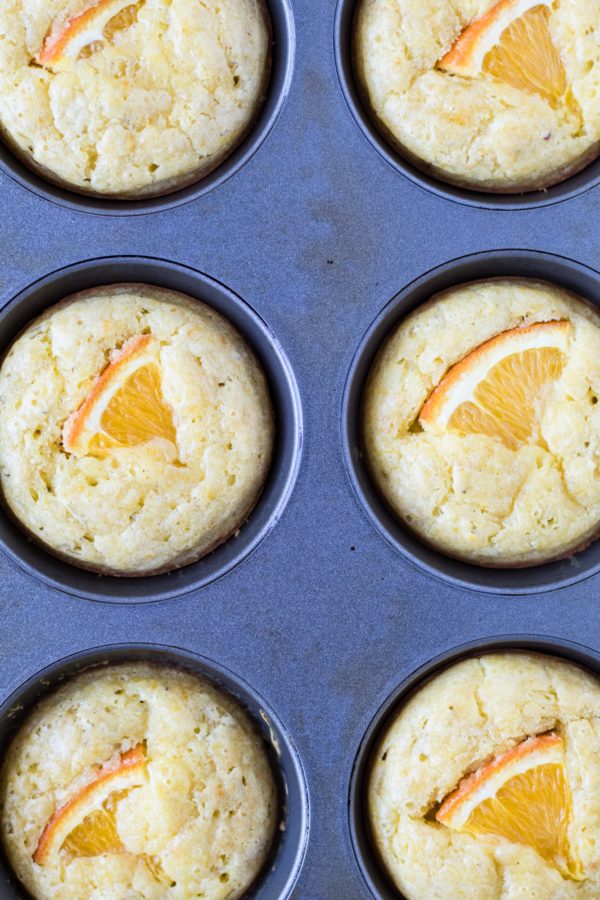 Olive Oil Orange Rosemary Muffins are a healthy way to start your morning or to bring to a brunch with friends! Olive Oil adds a great flavor - you'll love it! krollskorner.com