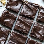 These no-bake brownies are easy to make, contain simple ingredients, are gluten-free, chocolate filled, and the best part? They taste incredible. #krollskorner #brownies #glutenfree #dessert #tasty