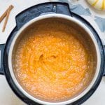 Applesauce made with pumpkin in the Instant Pot