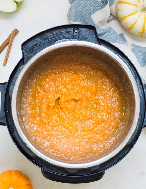 Applesauce made with pumpkin in the Instant Pot