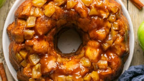 Apple Cinnamon Rum Monkey Bread - Kroll's Korner