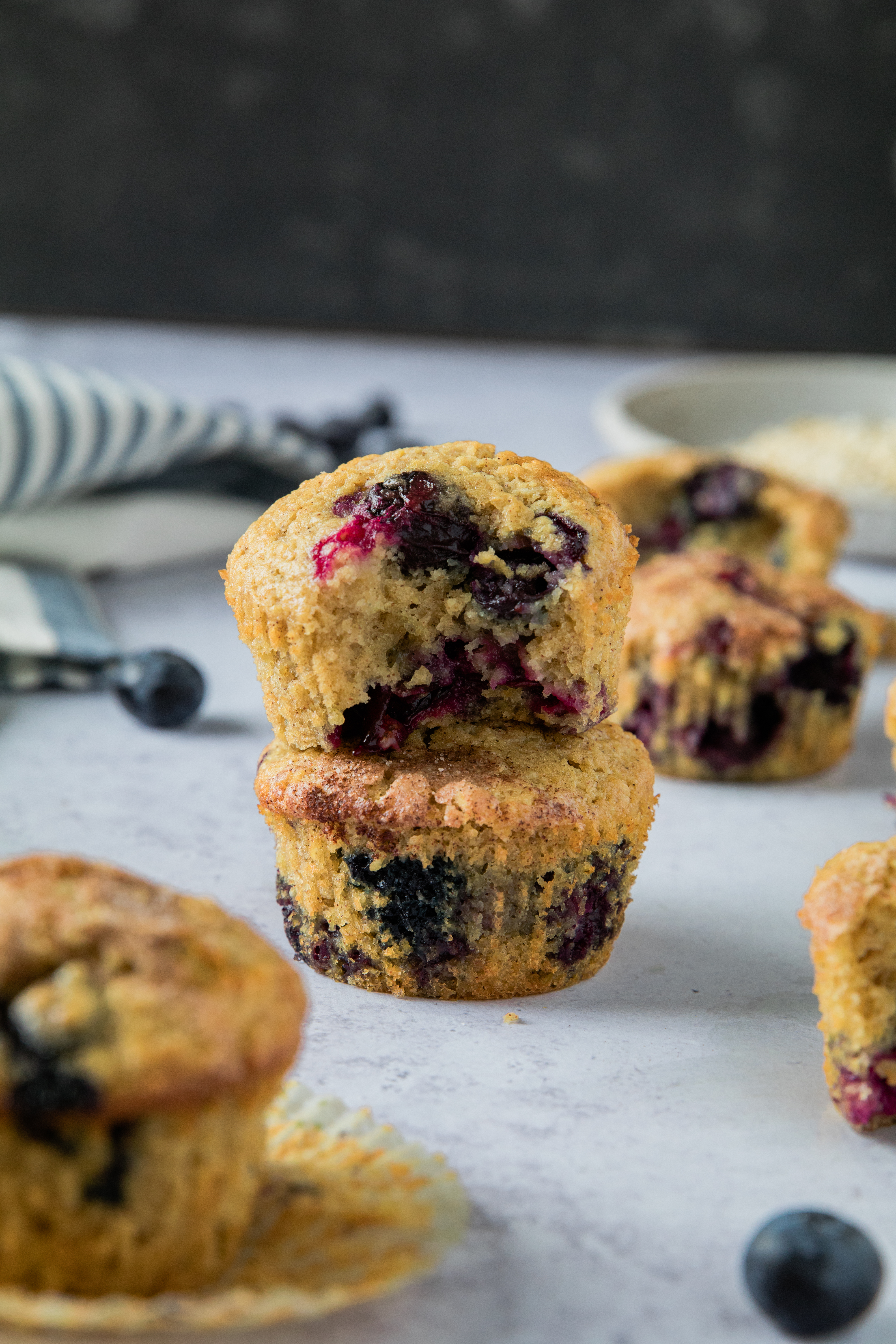 Blueberry Buttermilk Cinnamon Muffins Kroll's Korner