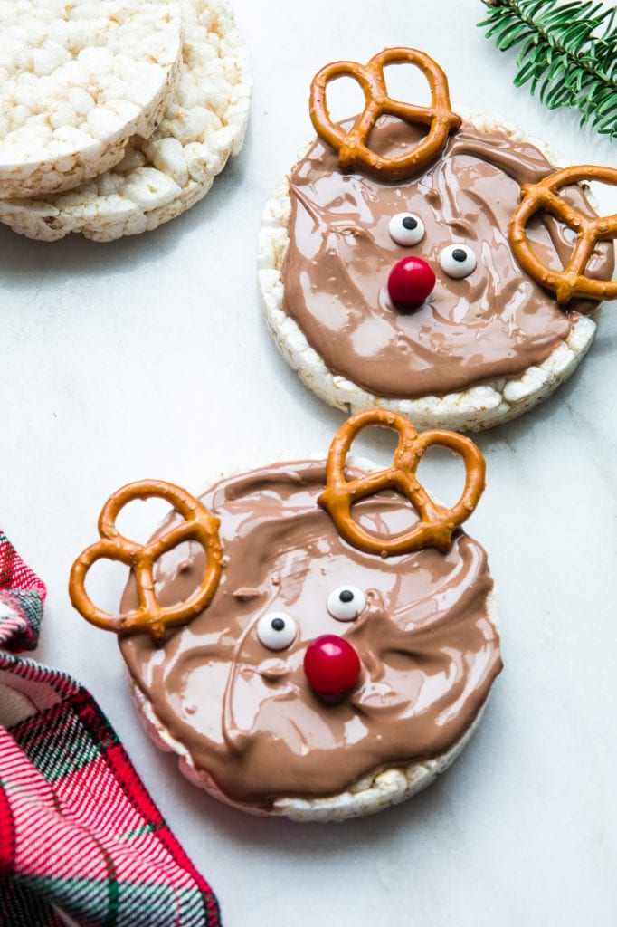 festive holiday rice cakes