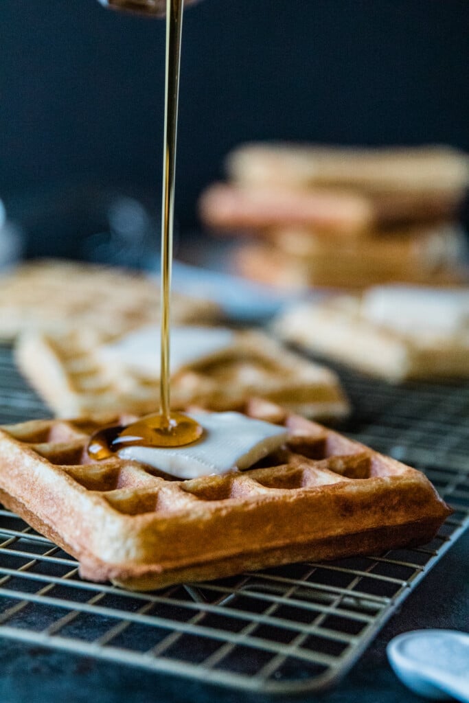 Classic Buttermilk Waffles from Scratch Kroll's Korner