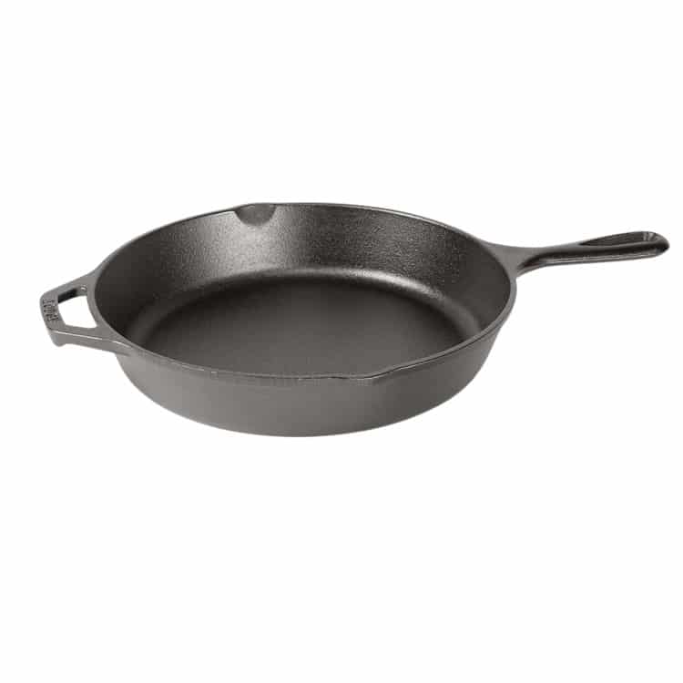 black cast iron skillet