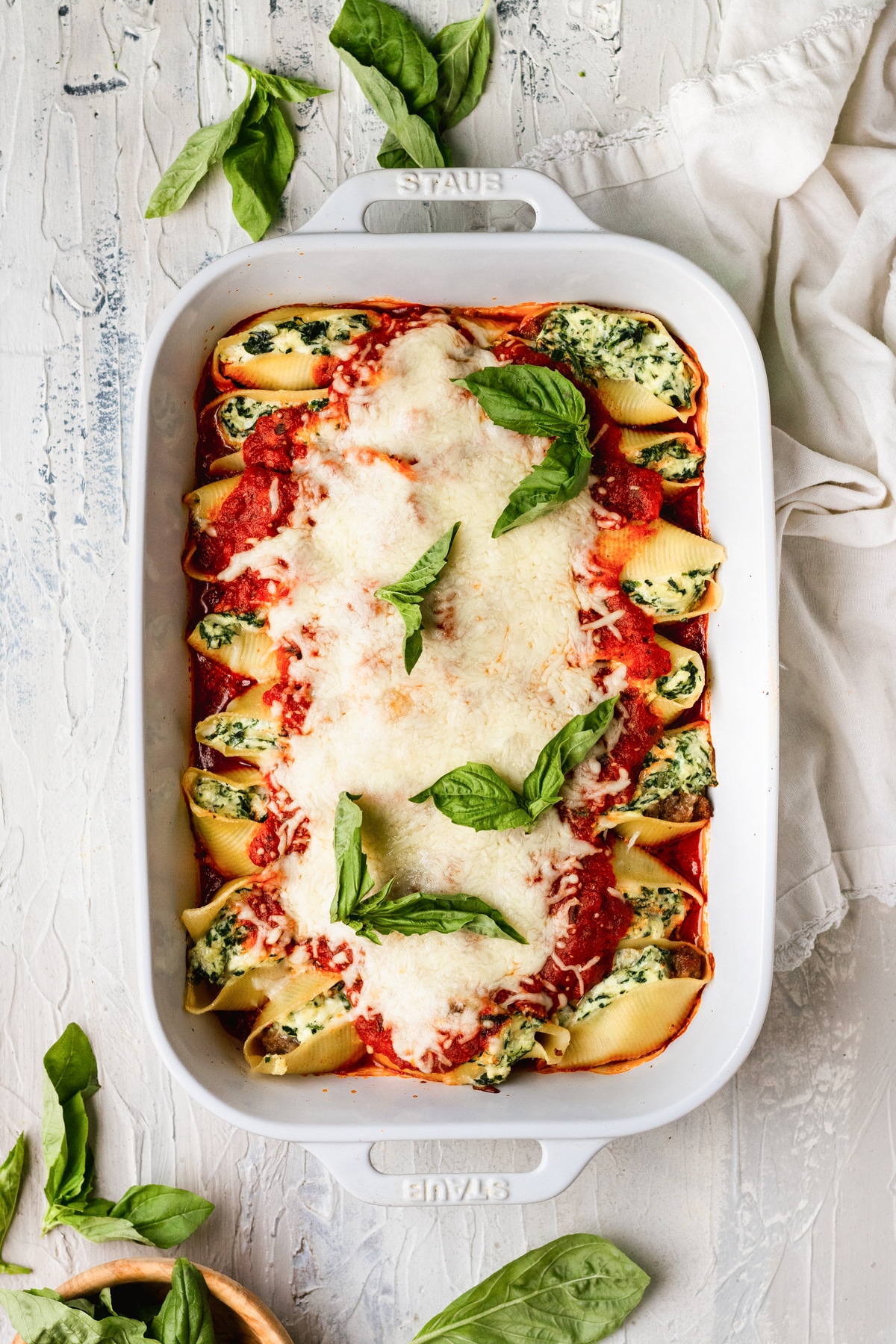 Easy Stuffed Shells - Girl Gone Gourmet