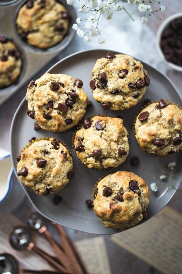 Almond Flour Chocolate Chip Muffins (recipe with VIDEO) Kroll's Korner