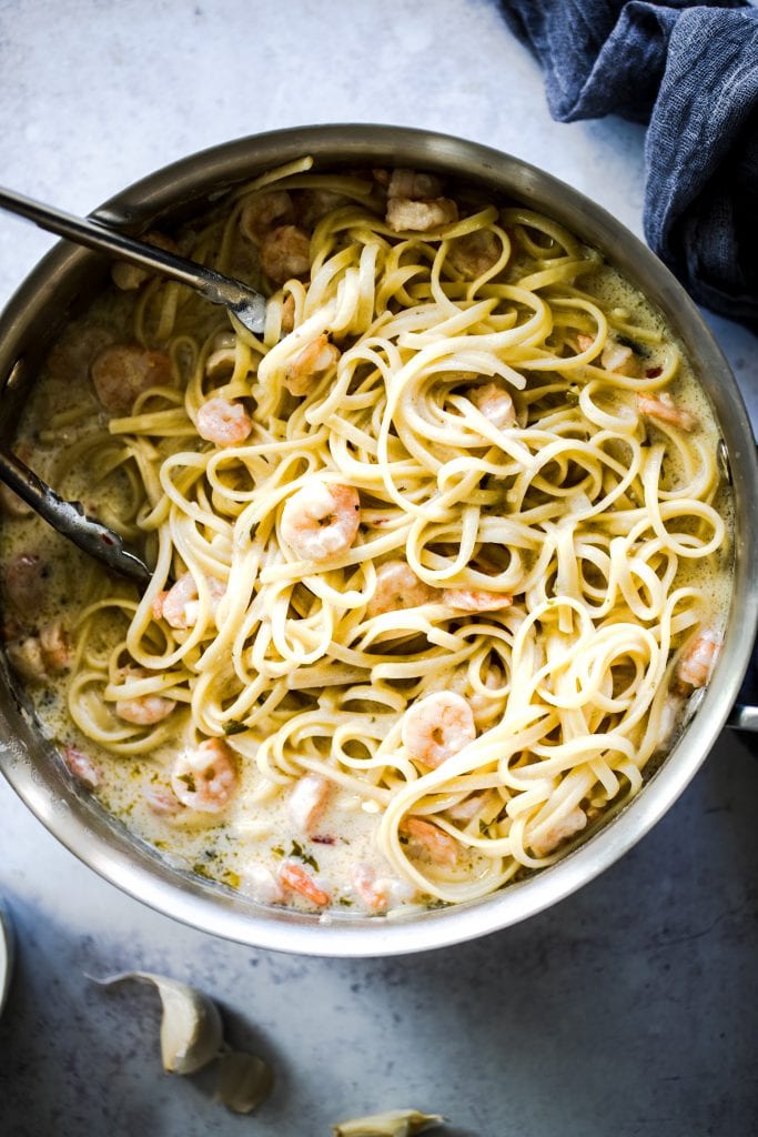 Shrimp Scampi Pasta Recipe (30-Minute Recipe!) - Kroll's Korner