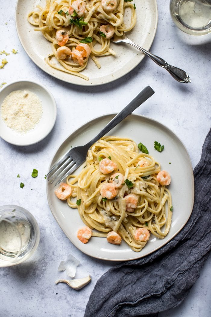 Shrimp Scampi Pasta Recipe (30-Minute Recipe!) - Kroll's Korner