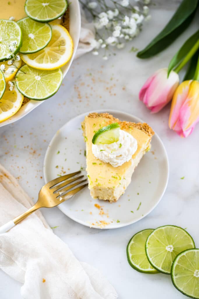 Classic Key Lime Pie (Easy Recipe!) - Kroll's Korner
