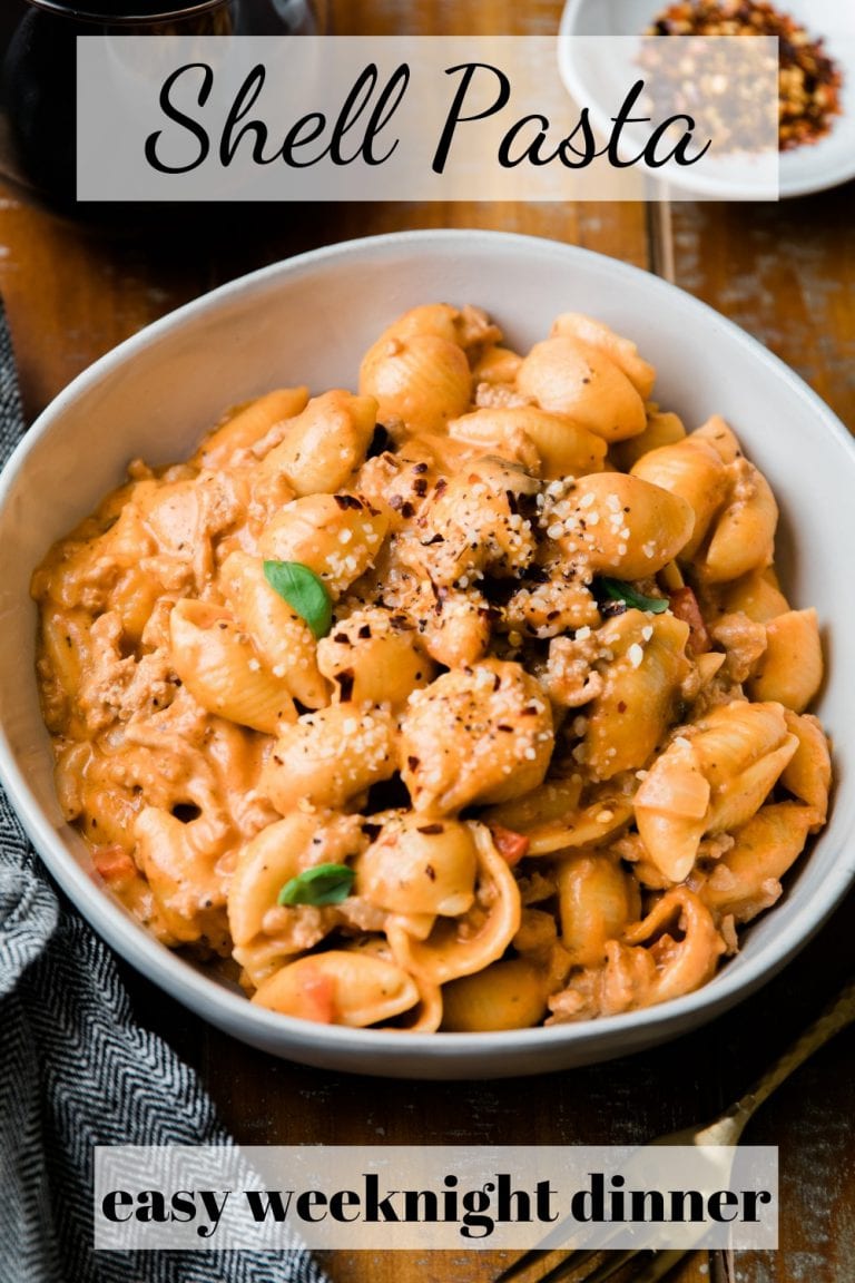 Easy Ground Turkey Pasta (Shell Pasta Recipe!) Kroll's Korner