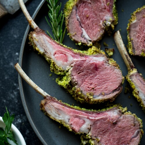 Herb Crusted Rack of Lamb (How to Cook) - Kroll's Korner