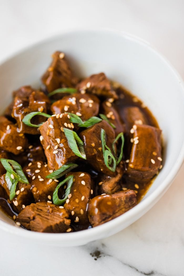 Crock Pot Teriyaki Steak Bites Easy and flavorful! Kroll's Korner